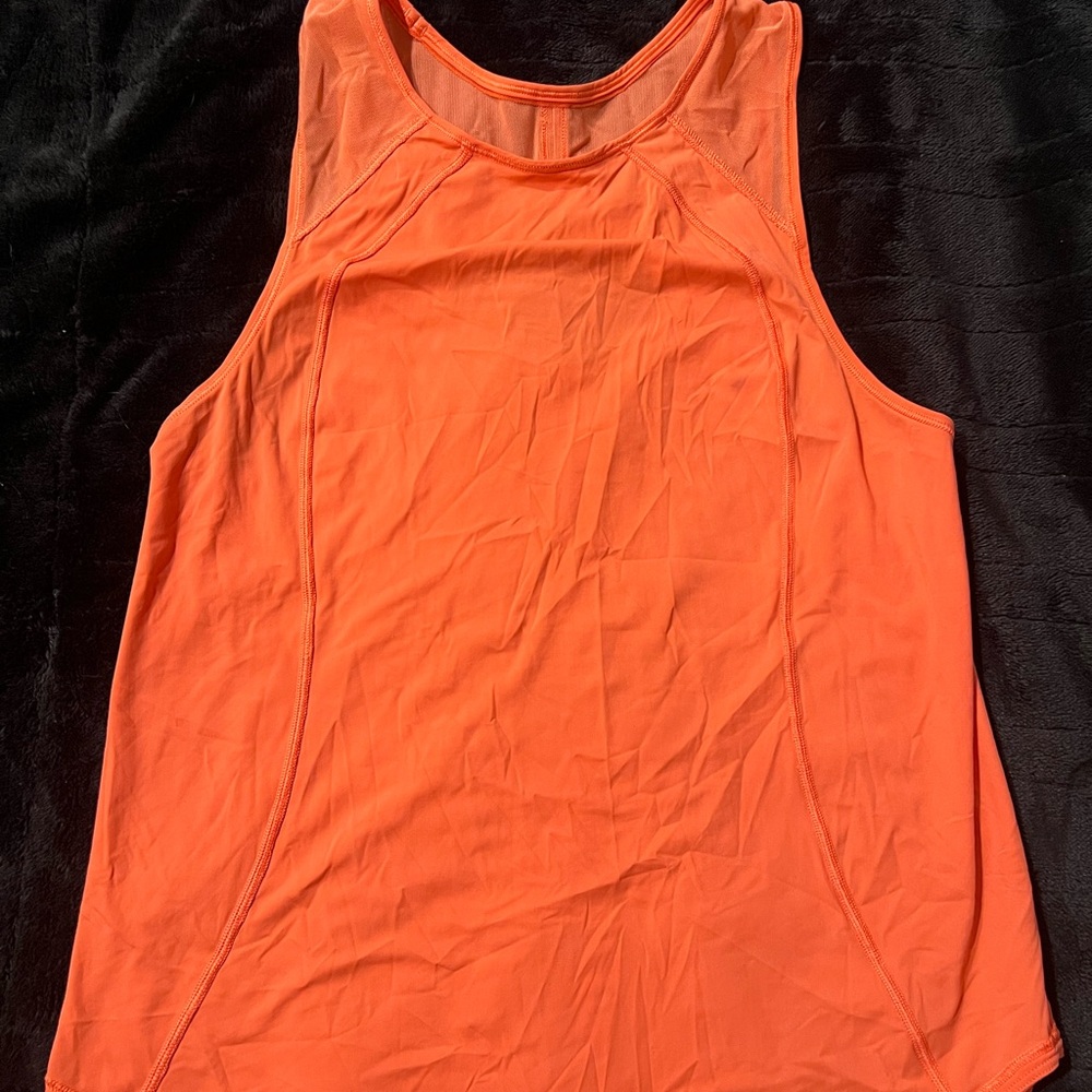lululemon Orange Tank Top